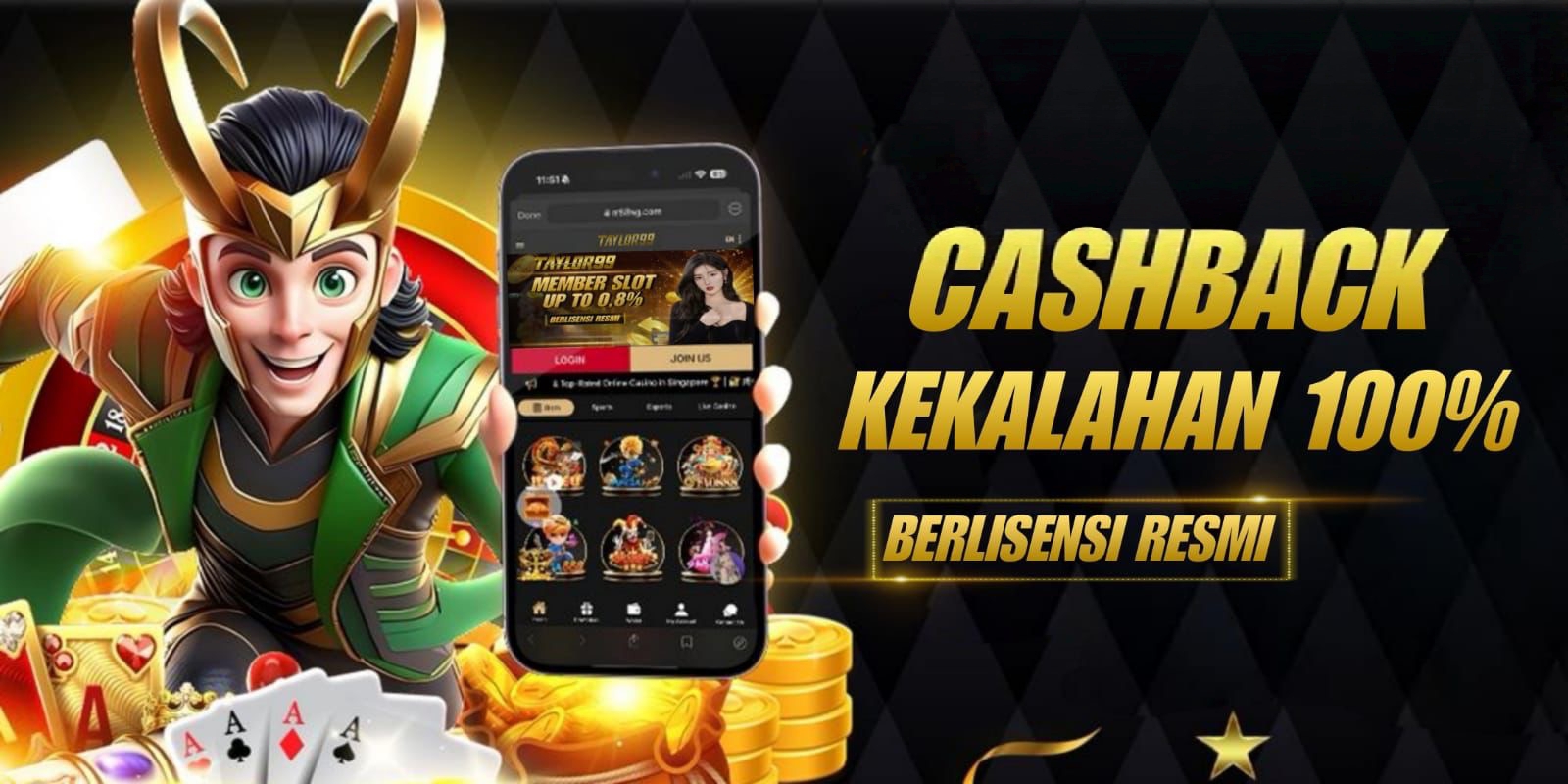 Garasi kekalahan 100%